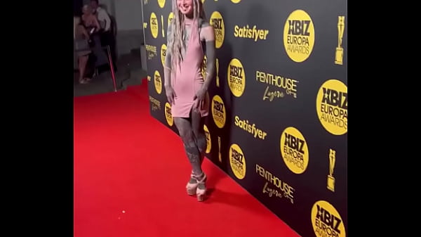 Me on the red carpet! ️#RedCarpet #GlamMoment #InkedModel #TattooJourney #Psyland25 #InkedAndFierce #EyeballTatto…